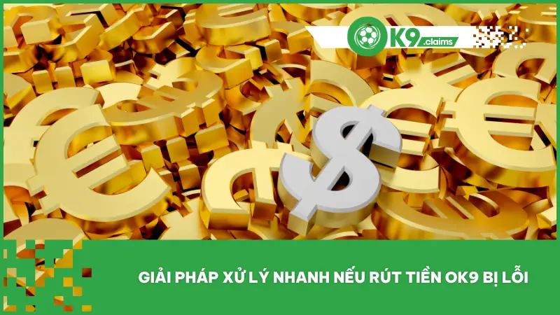 Hướng dẫn giải pháp xử lý nhanh nếu rút tiền ok9 bị lỗi